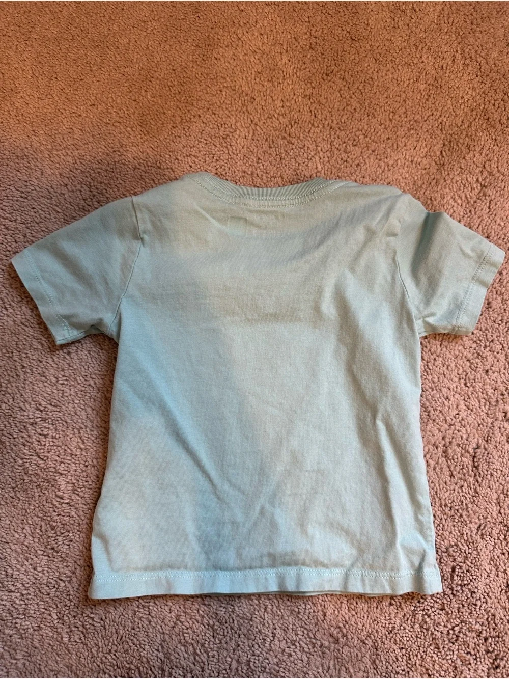 Worn once - 18M Ralph Lauren Light Teal Tshirt